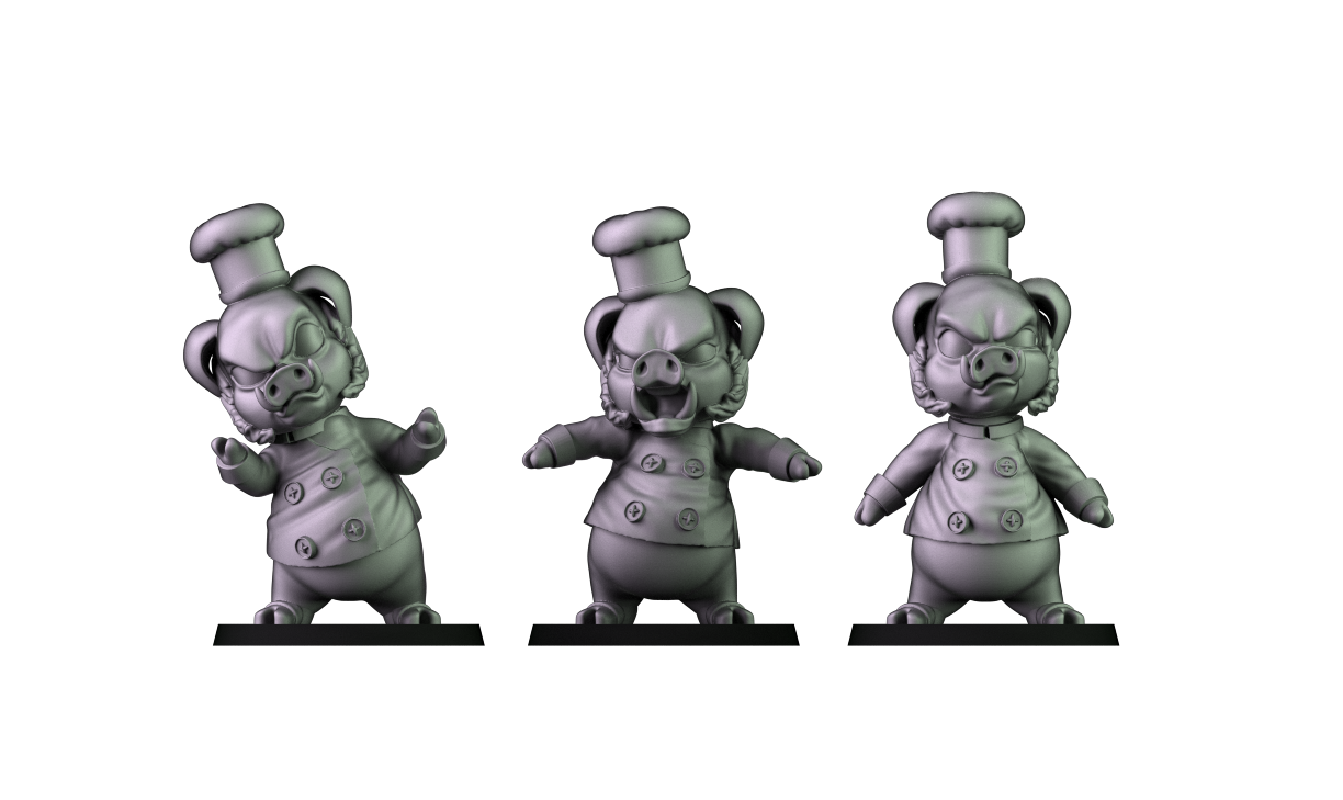 Pig Cooks (Black Orc)