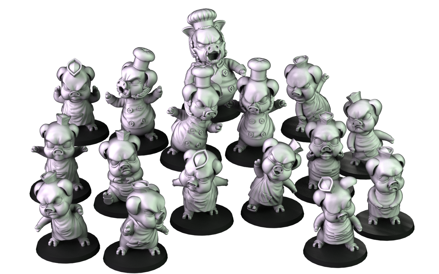 Pig Cooks (Black Orc)