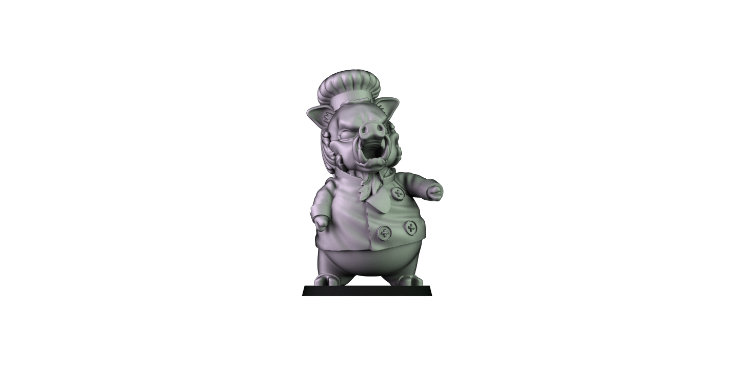 Pig Cooks (Black Orc)