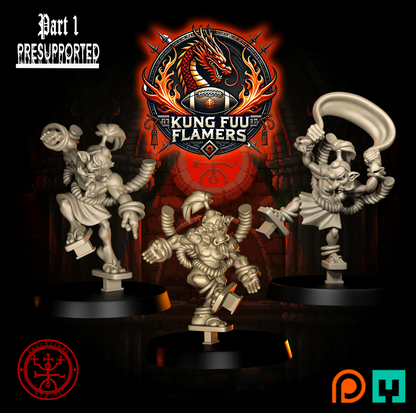 Kung Fu Flamers (Chaos Dwarf)