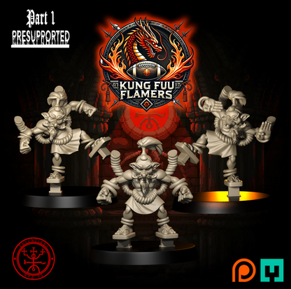 Kung Fu Flamers (Chaos Dwarf)