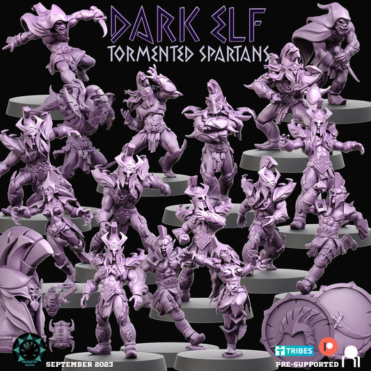 Tormented Spartans (Dark Elf)