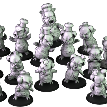 Pig Cooks (Black Orc)